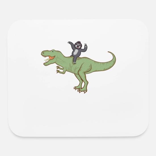 Sloth Riding A T-Rex Dino T-Shirt 